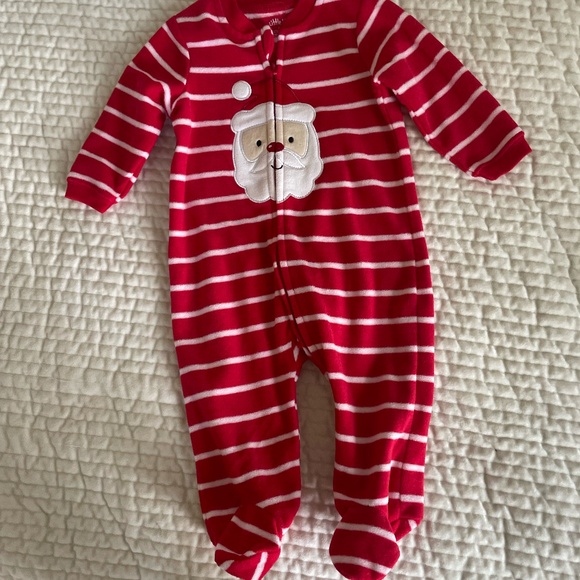 LOT OF 5 BABY BOY SIZE 6 MONTHS LONG SLEEVE FOOTIE PJ'S - Picture 4 of 6